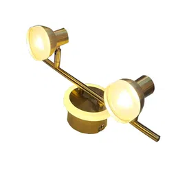 DENICRAAS Gold-Toned Abstract Aluminium Contemporary Wall Lamp-image-80
