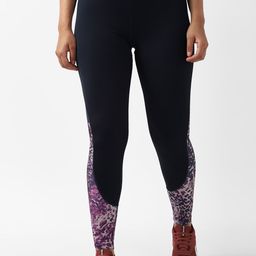 Reebok Women Printed Ankle-Length Mod Safari Poly Gym Tights-image-85