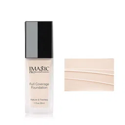 IMAGIC Professional Cosmetics Full Coverage Foundation 30 ml - Slightly Pink 1212 image 2