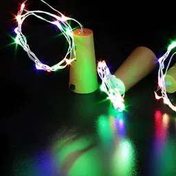 ENORMITY 3 Pcs Yellow & Blue Rice Shape String Lights image 3