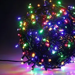 ENORMITY 2Pcs Blue & Green Rice Shape String Lights image 4