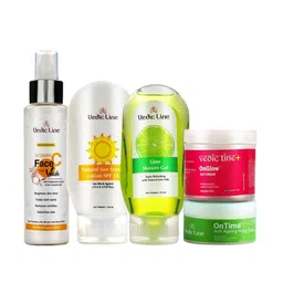 Vedicline Vitamin C Face Wash, Sunscreen, Shower Gel, Day Cream & Night Cream Combo-16