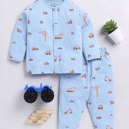 Clt.s Unisex Conversational Printed Pure Cotton Night suit-picture-31