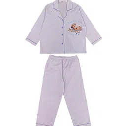 shopbloom Kids Graphic Printed Pure Cotton Night suit-image-81