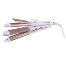babila White EVA 3-in-1 Hair Straightener-image-20