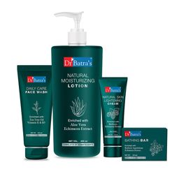 Dr. Batras Daily Care Face Wash+ Bathing Bar+ Moisturising Lotion+ Skin Lightening Cream-18