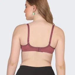 POOJA RAGENEE Pack Of 2 Everyday Bra Non-Wired Full Coverage Lightly Padded image 2