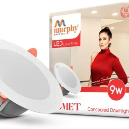 9W LED Down Light, Cool White Light, Round, Pack of 1 Ceiling Light Ceiling Lamp-22