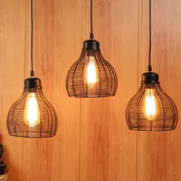 foziq Black Solid Pendant Ceiling Lamp-image-82