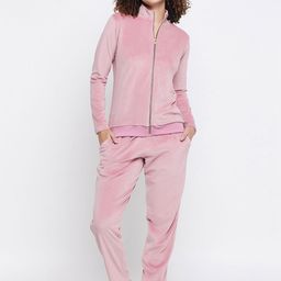 Clovia Women Slip-on Long Sleeves Night suit-image-81