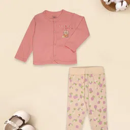 MeeMee Infants Boys Conversational Printed Pure Cotton Night suit-image-13