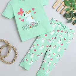 BUMZEE Girls Printed Night suit-picture-12