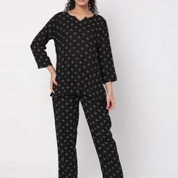 Smarty Pants Women Printed Pure Cotton Night suit-image-74