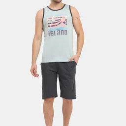 Masculino Latino Men Printed Pure Cotton Night suit-picture-31