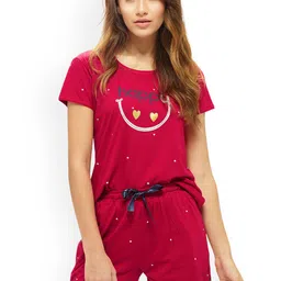 Lotik Women Printed Night suit-image-86