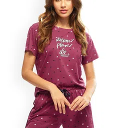 Lotik Women Printed Night suit-image-53