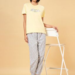 YU by Pantaloons Pure Cotton Printed Night Suit-image-69