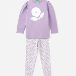 United Colors of Benetton Girls Printed Night suit-picture-33