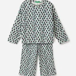 United Colors of Benetton Girls Printed Night suit-picture-52