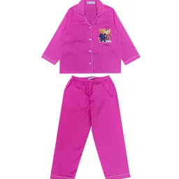 shopbloom Kids Printed Pure Cotton Night suit-image-11