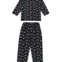 shopbloom Kids Geometric Printed Pure Cotton Night Suit-image-72