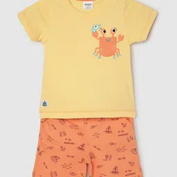 max Boys Graphic Printed Pure Cotton Night suit-image-98