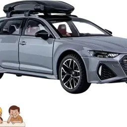 1:24 Scale Big Size Audi RS6 Toy Car Metal Diecast Alloy Car-19