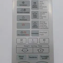 Microwave Oven Membrane Keypad Compatible/Replaceable No - CE1113F Electronic Components Electronic Hobby Kit-24