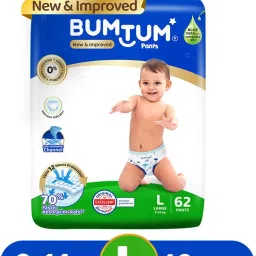 Baby Diaper Pants Double Layer Leakage Protection High Absorb Technology - L-24