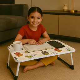 Multipurpose laptop table_001 Wood Portable Laptop Table-image-9