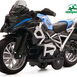 BMW Diecast Motorcycle Toy - Pull Back Toy Cars with Sound and Light-19