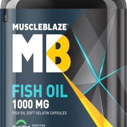 Omega 3 Fish Oil 1000 mg (180mg EPA and 120mg DHA)-30