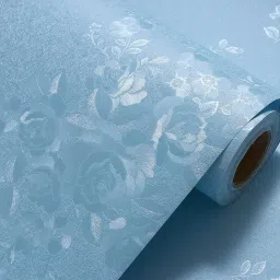 Decorative Blue Wallpaper-10