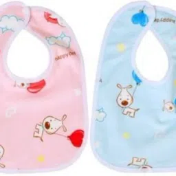 Waterproof Baby Apron with Bib-49