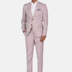 arrow Men Blazer and Trousers Solid Suit-picture-14