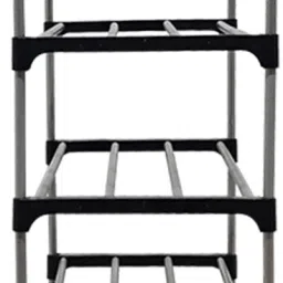 powerest Wheel_Metal_Bookshelf Metal Open Book Shelf image 2
