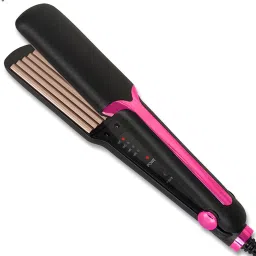 Professional Hair Crimper With 4 X Protection Coating Ceramic Plate Crimp & Style for Women Electric Hair Styler-image-89