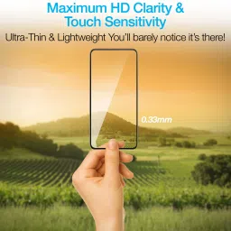MS-Shield Edge To Edge Tempered Glass for Samsung Galaxy S21 FE 5G, With Camera Lens Protector image 5