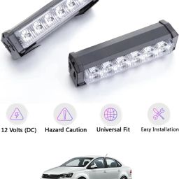 (6) LED/12V Red/Blue Police Flash Light With Remote For Vehicle -237 Car Fancy Lights-image-94