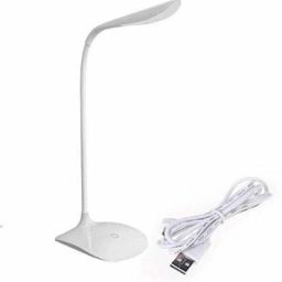 priyanshi enterprise Rechargeable Torch Desk Lamp with Eye Protection Light Stand and on/Off Switch LED Study Table Lamps USB Charging Touch for Student Children Reading Office Table Lamp image 2