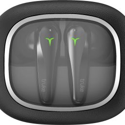 Crystal Dyno Leather Finish earbuds w/ Spatial Audio, 70H Battery, Quad Mic ENC Bluetooth Headset-23