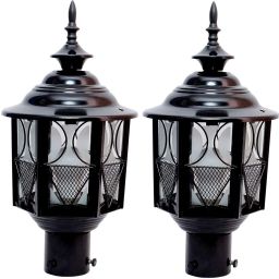 KIN-METRO Modern Shape /Pillar for Home, PACK OF 2 Gate Light Outdoor Lamp-image-26