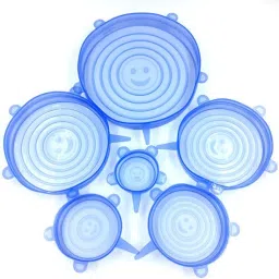 Silicone Lid Set, Silicon Lids for Containers, Silicon Stretchable Lids, Silicone Lids and Cover -6 Pc 2.6 inch, 3.7 inch, 4.5 inch, 5.7 inch, 6.5 inch, 8.3 inch Lid Set-image-39