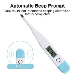 Balson (Combo Pack) BLSN-555 Digital BP Monitor Instrument Machine for Home Use, BLSN-45 Digital Thermometer, BLSN-32 Digital Pulse Oximeter I Bp Monitor image 3