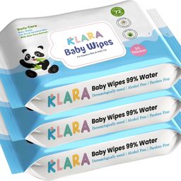 99%Pure Water Baby Wipes with Aloe Vera,Rash-Free(72 Wipes Each Pack,Pack of 3)-image-57