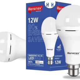 12W LED Bulb with Adjustable Brightness|Pck of 2 4 hrs Bulb Emergency Light-image-69
