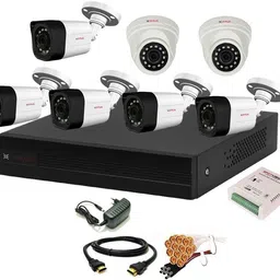 CP PLUS 8 Channal HD DVR 1080p 1Pcs,Outdoor Camera 2.4 MP 5Pcs,Indoor Camera 2.4 MP 2Pcs,combo set Security Camera-picture-32
