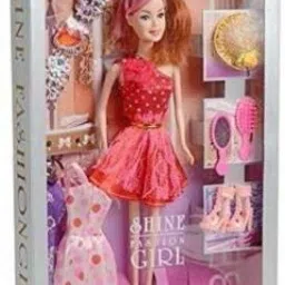 Doll and baby Doll with accessories and dresses (Multicolor)-picture-11