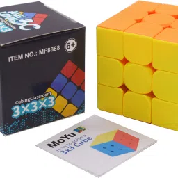 MoYu Meilong 3x3 Speed Cube Stickerless Cubing Classroom 3x3x3 Magic Puzzle-7