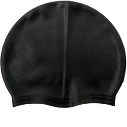 Swimming Cap (Black, Pack of 1) Swimming Cap-image-125